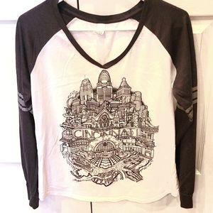 Brand New Cincinnati Long Sleeved Tee Size M